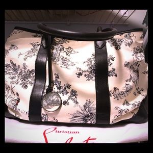 Absolutely stunning Christian Louboutin RARE toile